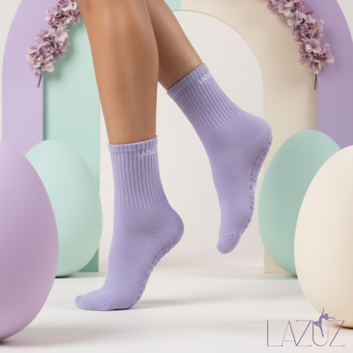 זוג גרבי פילאטיס אנטי החלקה | LAZUZ