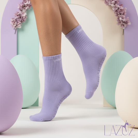 זוג גרבי פילאטיס אנטי החלקה | LAZUZ