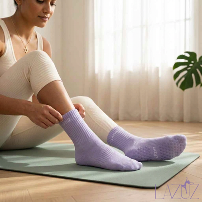 זוג גרבי פילאטיס אנטי החלקה | LAZUZ